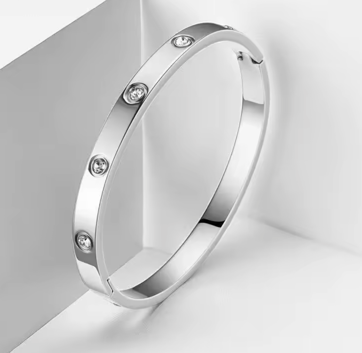 Luxury Stainless Steel Women’s Bangle