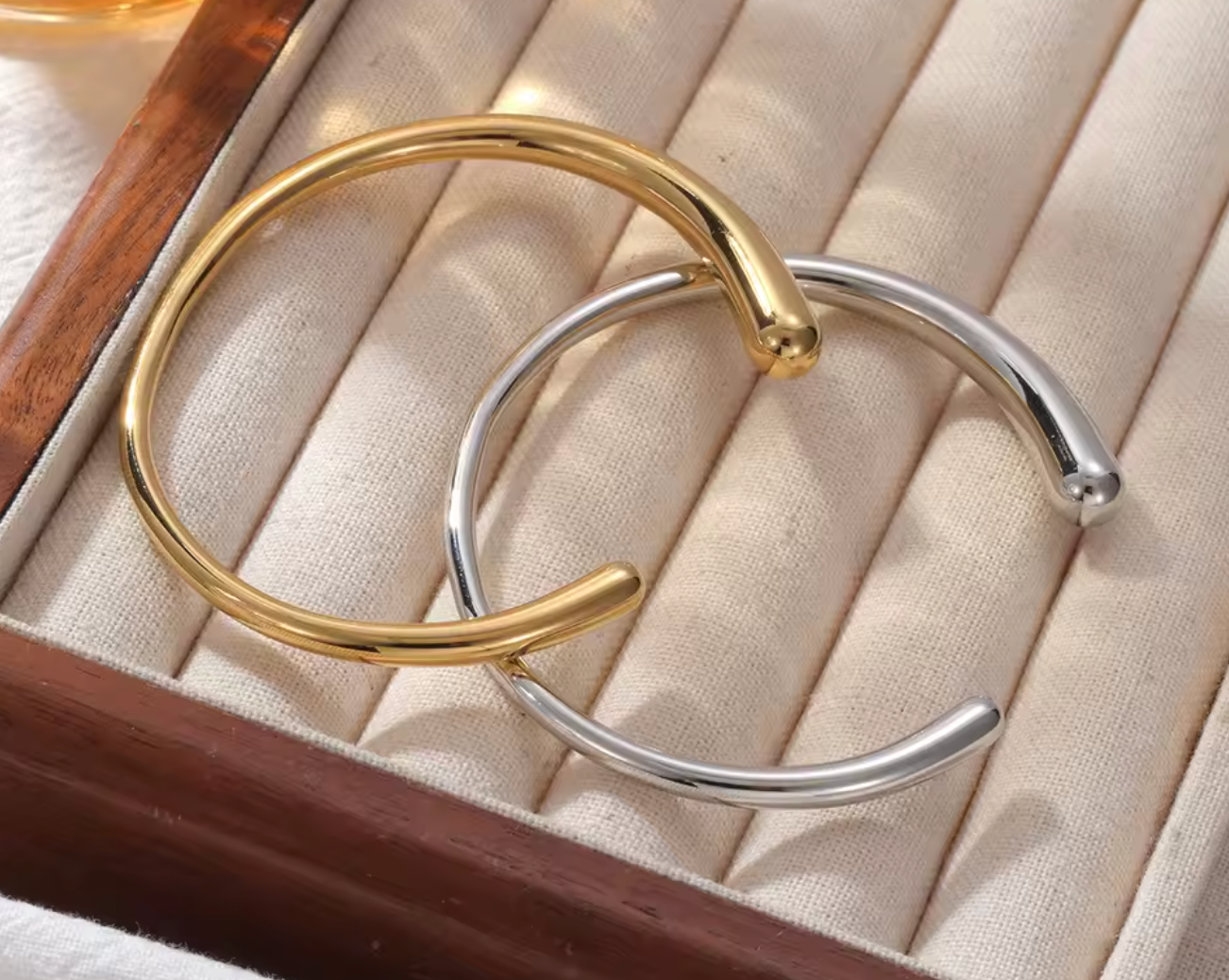 Real Gold PVD Plated Stainless Steel