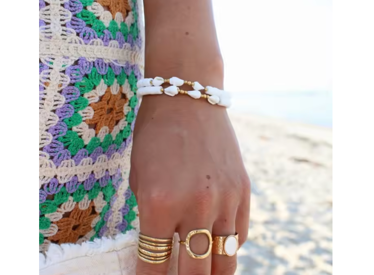 Mother of Pearl Shell Bracelet