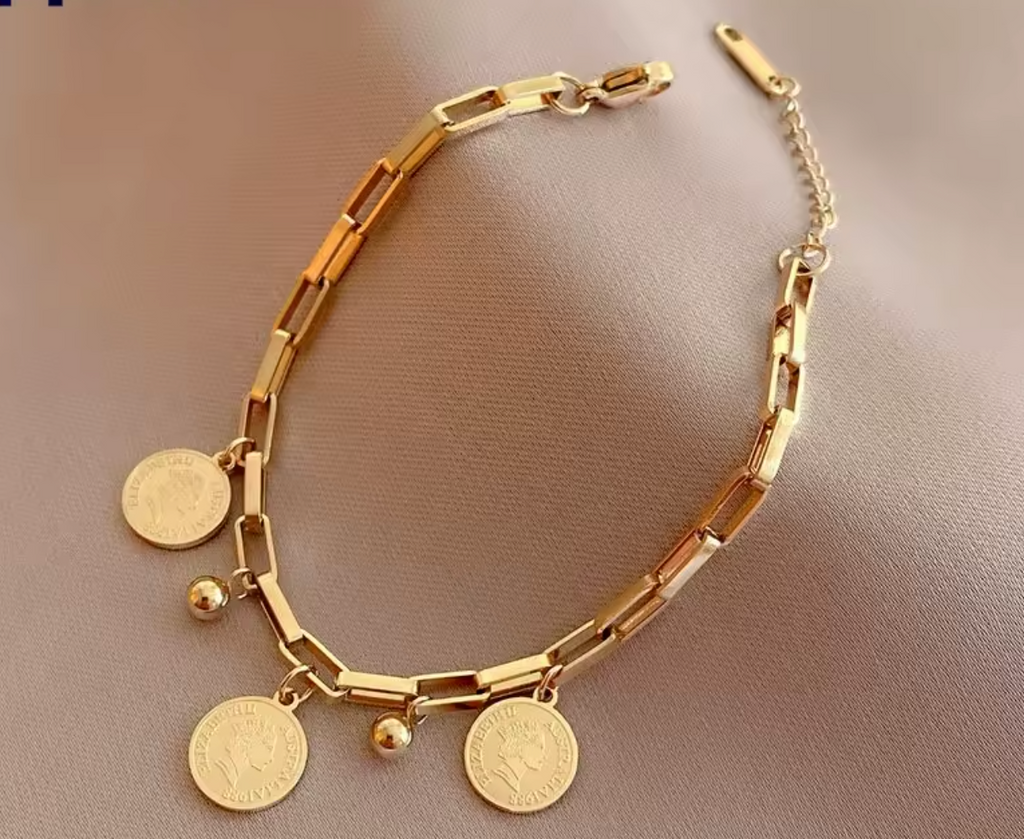 Women Paperclip Chain Bracelet