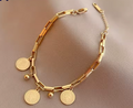 Women Paperclip Chain Bracelet